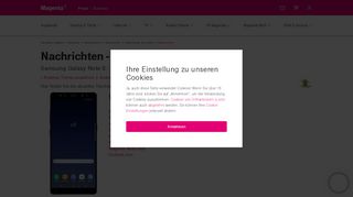 
                            6. E-Mail-Konto einrichten | Samsung | Galaxy Note 8 - T-Mobile