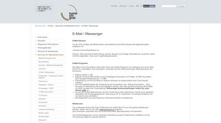 
                            12. E-Mail / Messenger - Zentraler Informatikdienst