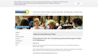 
                            3. E-Mail - Pädagogische Hochschule Heidelberg