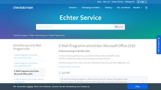 
                            7. E-Mail-Programm einrichten: Microsoft Office 2010 - Fantastic ...