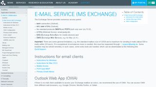 
                            7. E-Mail Service (MS Exchange) [GWDG /docs]