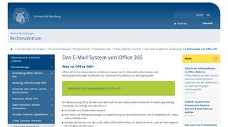 
                            3. E-Mail-System von Office 365 - Otto-Friedrich-Universität Bamberg
