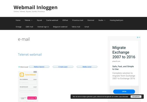 
                            13. e-mail | Webmail Inloggen