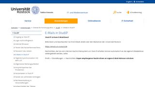 
                            4. E-Mails in Stud.IP - IT- und Medienzentrum - Universität Rostock