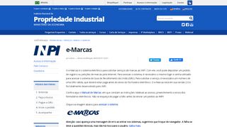 
                            1. e-Marcas — Instituto Nacional da Propriedade Industrial - Inpi