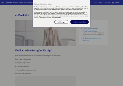 
                            4. e-Markets Utbildning | Nordea Markets