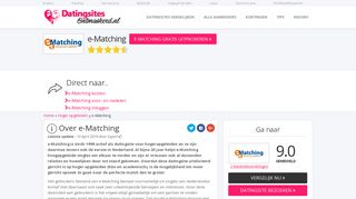 
                            12. ᐅ e-Matching ™ | Reviews, Ervaringen & Klachten! februari 2019 ...