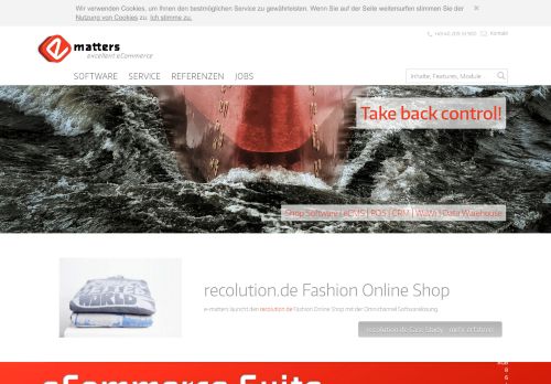 
                            4. e-matters eCommerce Suite - Software & Services | e-matters