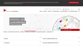 
                            1. E-Medien & Datenbanken - Hochschule RheinMain