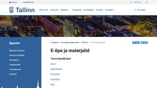 
                            12. E-õpe ja materjalid > Pelgulinna Gümnaasium > Tallinn