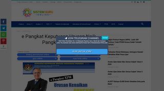 
                            4. e Pangkat Keputusan Urusan Naik Pangkat Online