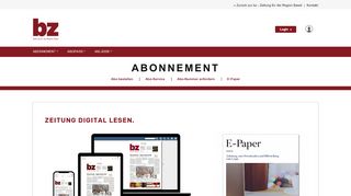 
                            4. E-Paper - Abonnement - bz Basel