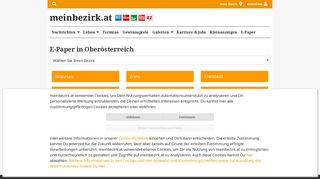 
                            4. E-Paper aus Oberösterreich auf meinbezirk.at