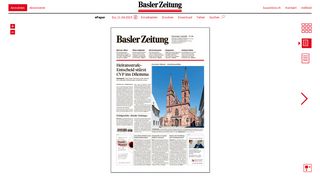 
                            1. E-Paper - BaZ Verlag - Basler Zeitung