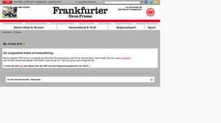 
                            2. E-Paper | Frankfurter Neue Presse