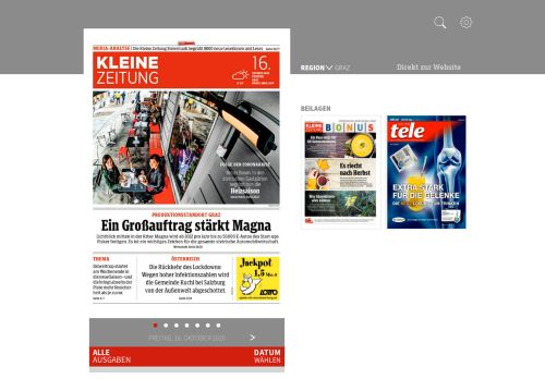 
                            3. E-Paper - Kleine Zeitung