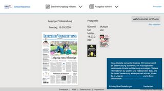 
                            5. E-Paper Leipziger Volkszeitung