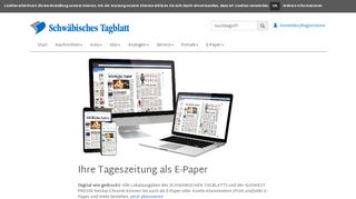 
                            10. E-Paper-Start - Schwäbisches Tagblatt