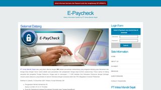 
                            9. E-Paycheck - IMS - Employee