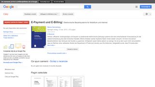 
                            9. E-Payment und E-Billing: Elektronische Bezahlsysteme für Mobilfunk ... - Rezultate Google Books