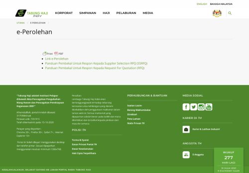 
                            5. e-Perolehan | Tabung Haji