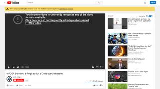 
                            12. e-POEA Services: e-Registration e-Contract Orientation - YouTube