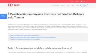 
                            7. È possibile rintracciare una posizione del telefono cellulare solo ...