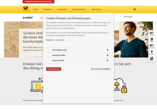 
                            7. E-POST Mailer - Briefe schreiben und Dateien speichern | Deutsche ...