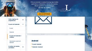 
                            8. E-post och kalender i mobilen - Luleå tekniska universitet, LTU ...