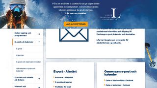 
                            5. E-post och kalender - Luleå tekniska universitet, LTU - forskning och ...