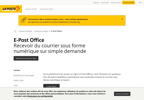 
                            5. E-Post Office - La Poste