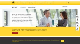 
                            1. E-POSTBUSINESS BOX | Deutsche Post | E-POST