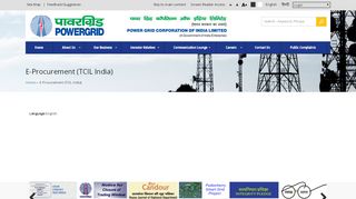 
                            8. E-Procurement (TCIL India) | POWERGRID | A Government of India ...