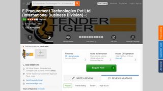 
                            8. E Procurement Technologies Pvt Ltd (International Business ...