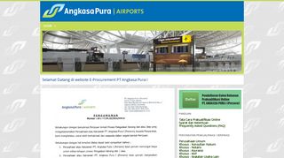 
                            8. e-Procurements PT. Angkasa Pura 1 AirPorts