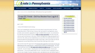 
                            9. E-rate EPC Portal – Did You Receive Your Log-In E-mail Yet? | E-rate ...