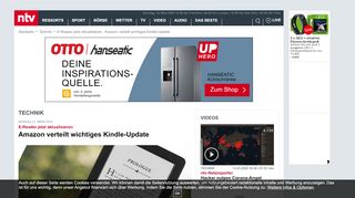 
                            13. E-Reader jetzt aktualisieren: Amazon verteilt wichtiges Kindle-Update ...