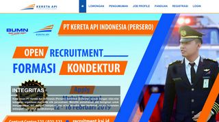 
                            3. e-Recruitment PT. Kereta Api Indonesia
