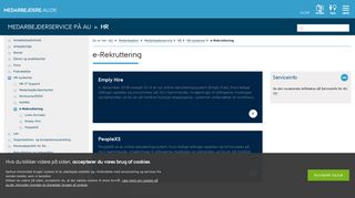 
                            11. e-Rekruttering - Medarbejdere - Aarhus Universitet