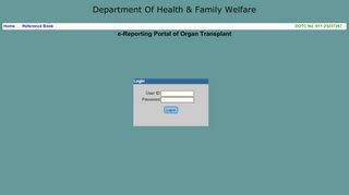 
                            6. e-Reporting of Organ Transplant