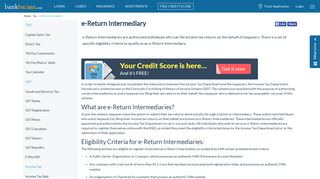 
                            10. e-Return Intermediary - Check Eligibility and Benefits - BankBazaar