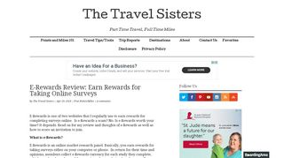 
                            8. E-Rewards Review: Earn Rewards for Taking Online Surveys