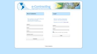 
                            7. e-RH econtracting - Login