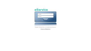 
                            6. E-Service - Logowanie