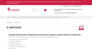 
                            4. e-Services - Alabama Credit Union