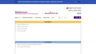 
                            5. e-Services - SkillsConnect Portal - Home