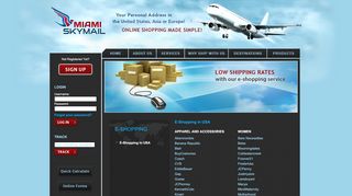 
                            12. E-Shopping | Miami SkyMail