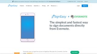 
                            11. E-signatures made fast & easy on Evernote | SignEasy