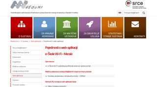 
                            7. e-Škole Wi-Fi - Meraki - Pojedinosti o web-aplikaciji | AAI@EduHr