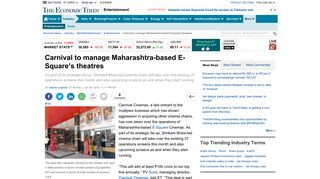 
                            7. e-square: Carnival to manage Maharashtra-based E-Square's theatres ...